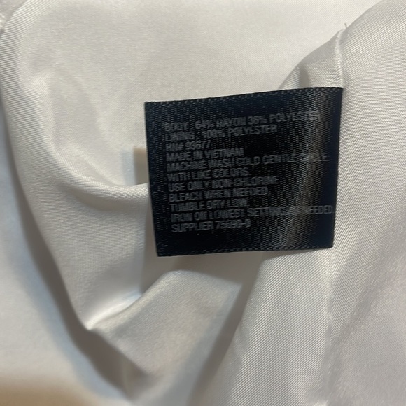 Worthington White Lace Blouse Size Small - Picture 6 of 7